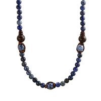 Collana Kenshò in Pietre dure Sodalite CL10 - CL10